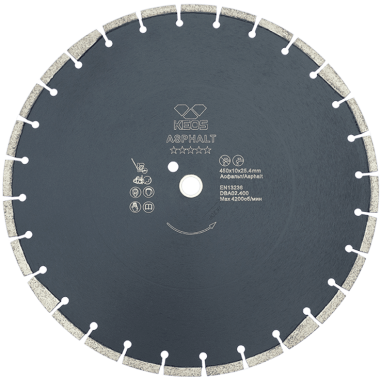 KEOS Диск алмазный 450мм/25,4