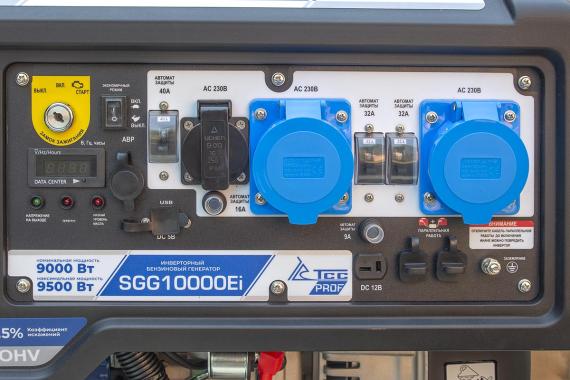 ТСС 10 КВТ SGG 10000EI С БЛОКОМ АВР